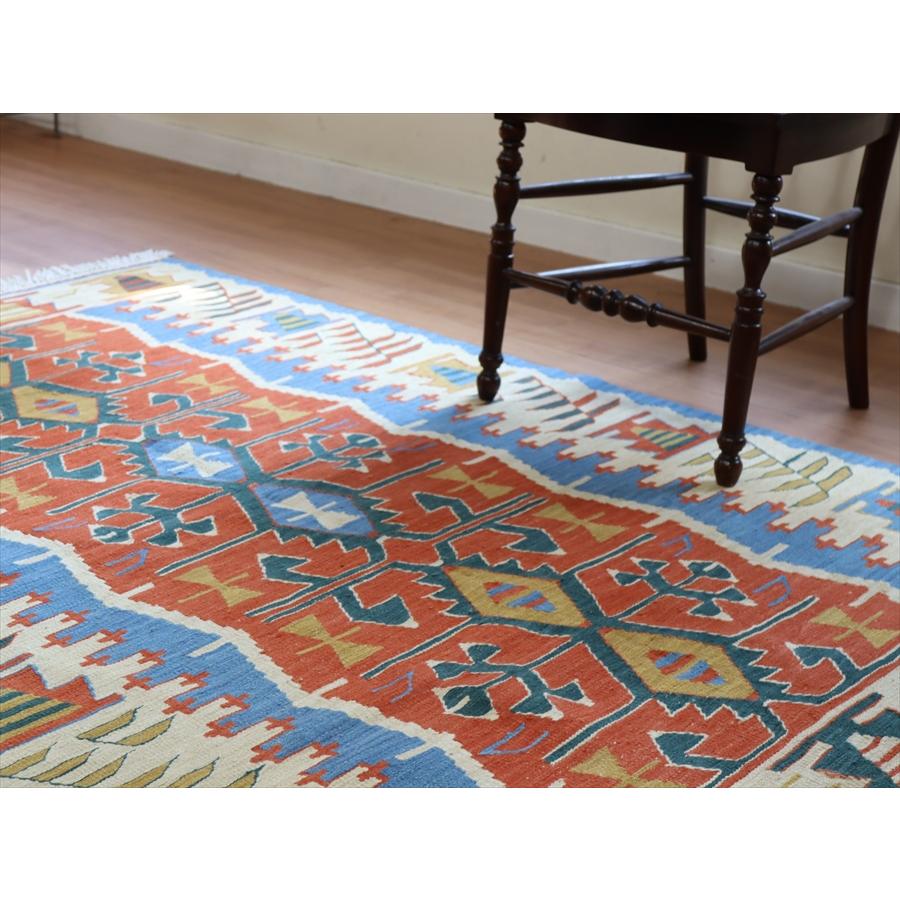 トルコの手織りキリム ウシャク 178x118cm ベレケット | ブランド登録なし | 08