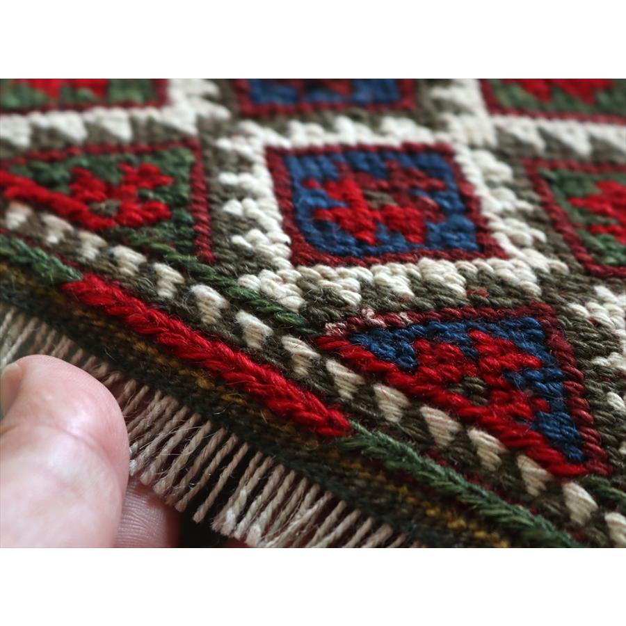 オールドキリム ベルガマ 37x43cm 収納ケースのサイドピース |  | 04