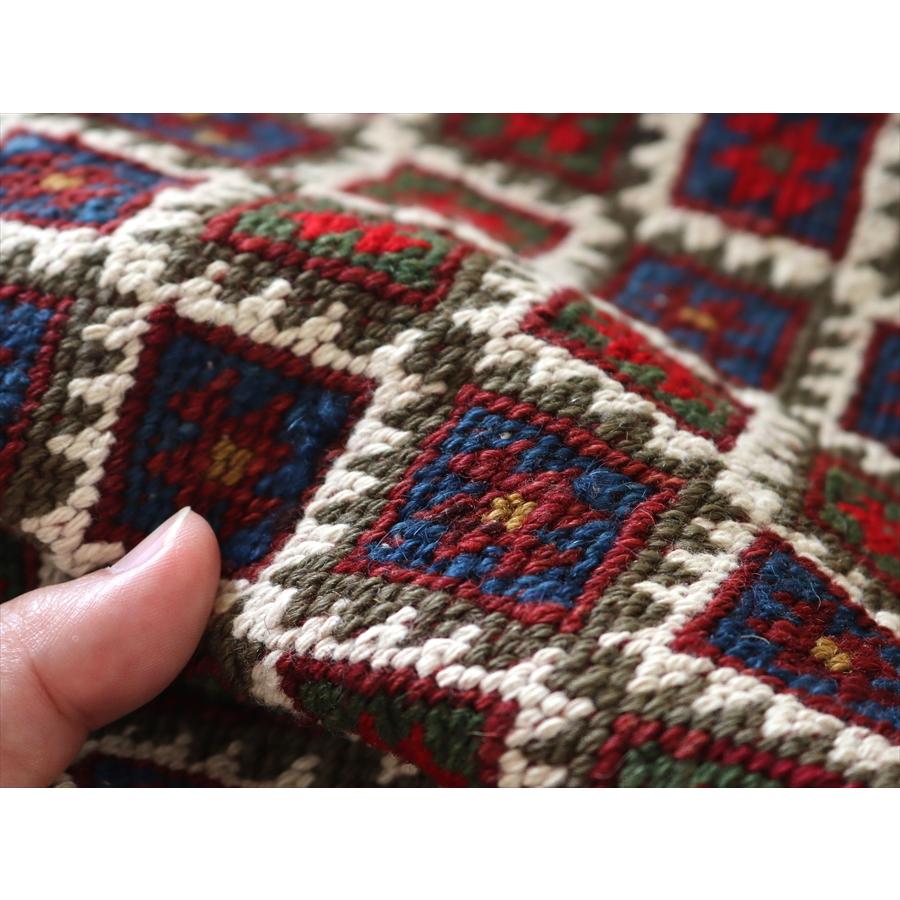 オールドキリム ベルガマ 39x44cm 収納ケースのサイドピース |  | 04