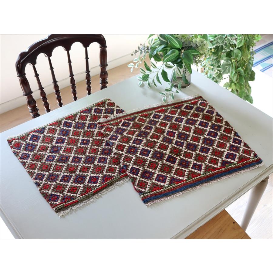 オールドキリム ベルガマ 39x44cm 収納ケースのサイドピース |  | 05