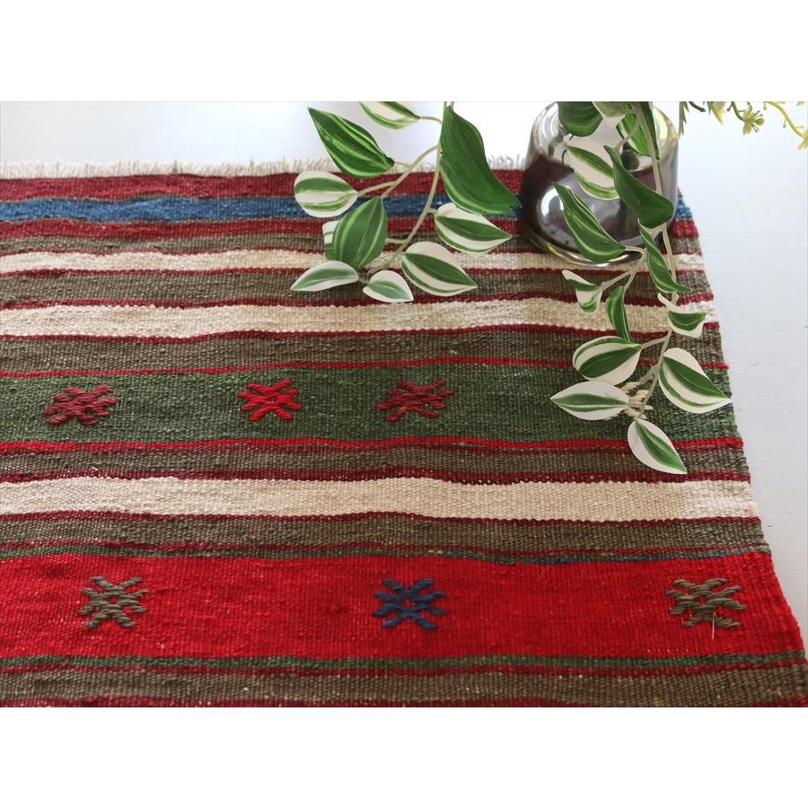 オールドキリム バルケスィール 38x43cm サドルバッグのカットピース |  | 02