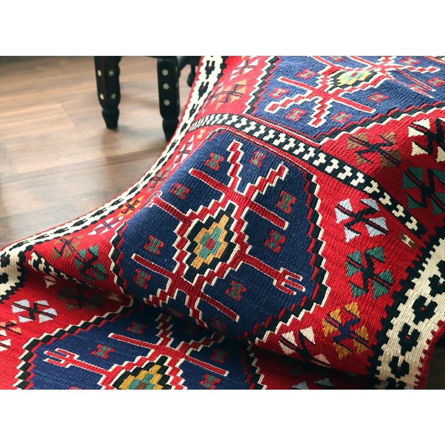 オールドキリム ワン 216x70cm サソリのモチーフ 細長サイズ |  | 08