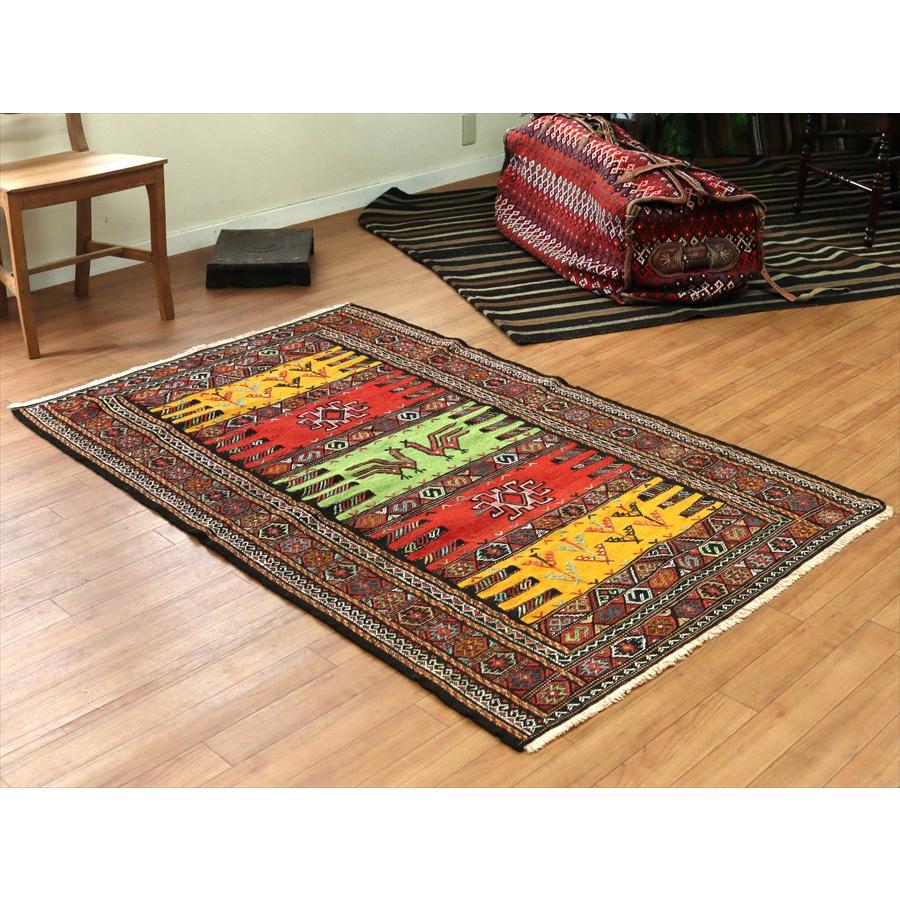 イラン グチャン ジジム キリム キリムスタイル / グチャン イランの手織りキリム169×100cm