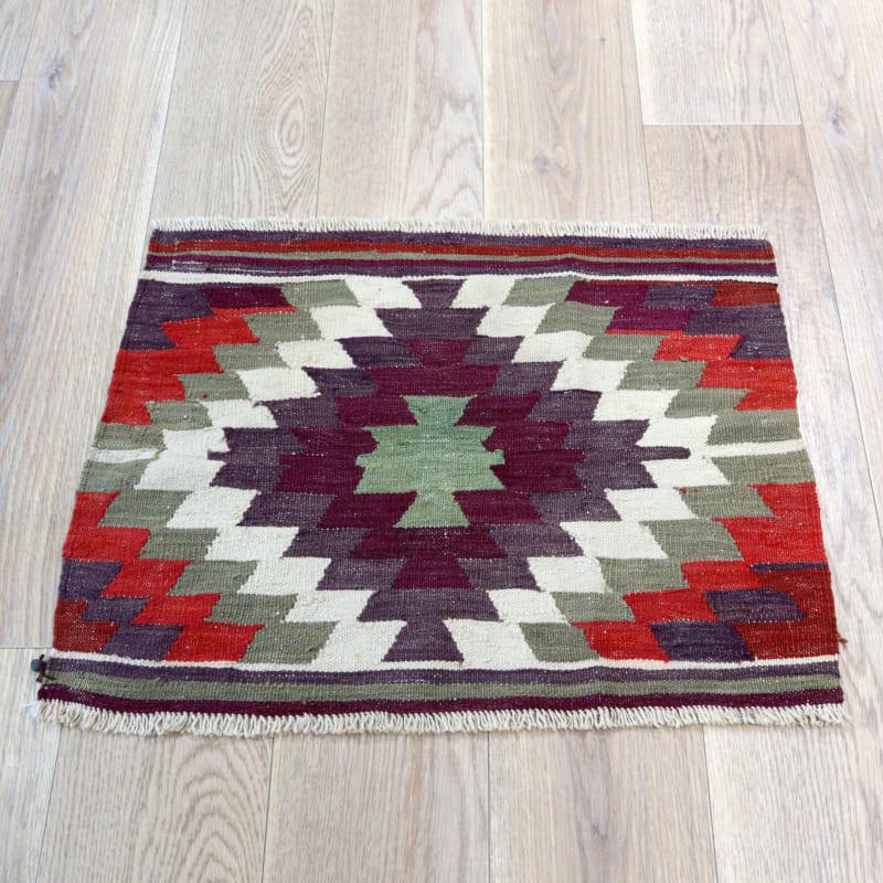 オールドキリム エシュメ 59x68cm イーブルアイ | 