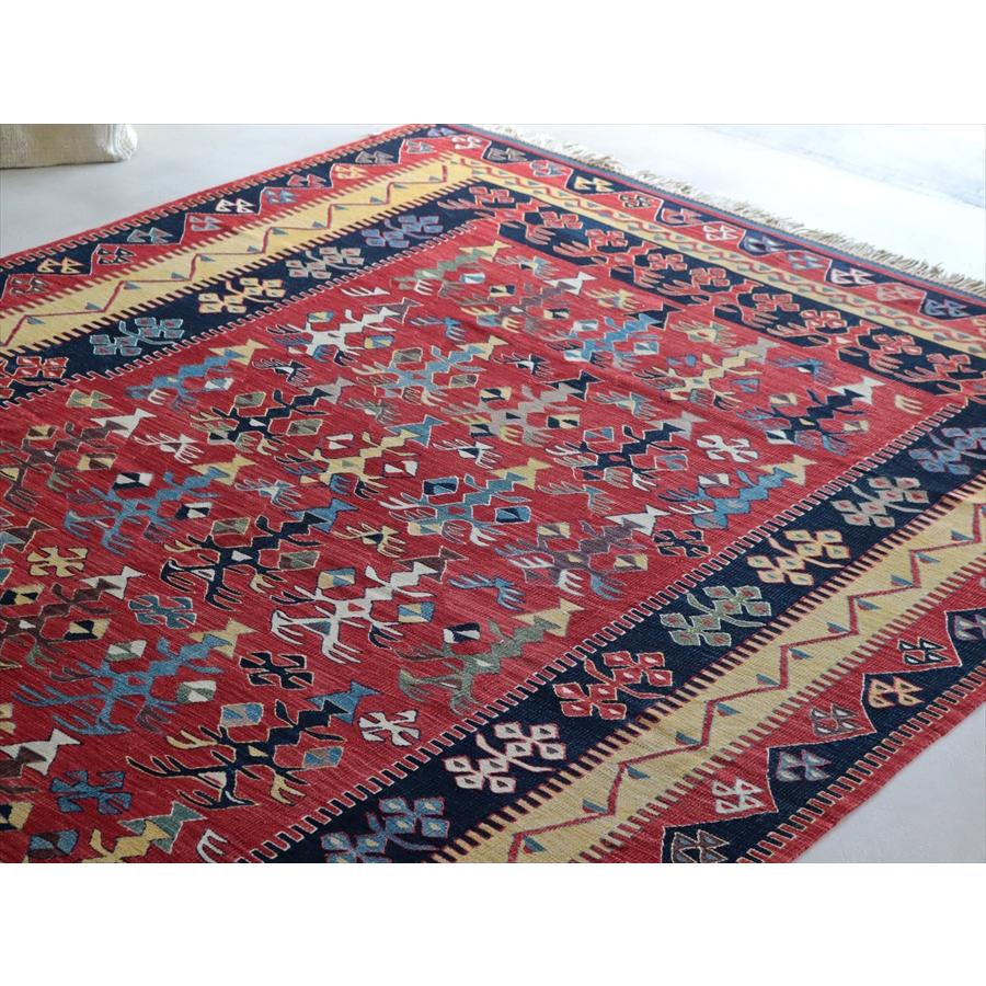 草木染キリム シャルキョイ リプロダクト 314x217cm 特大ルームサイズ |  | 02