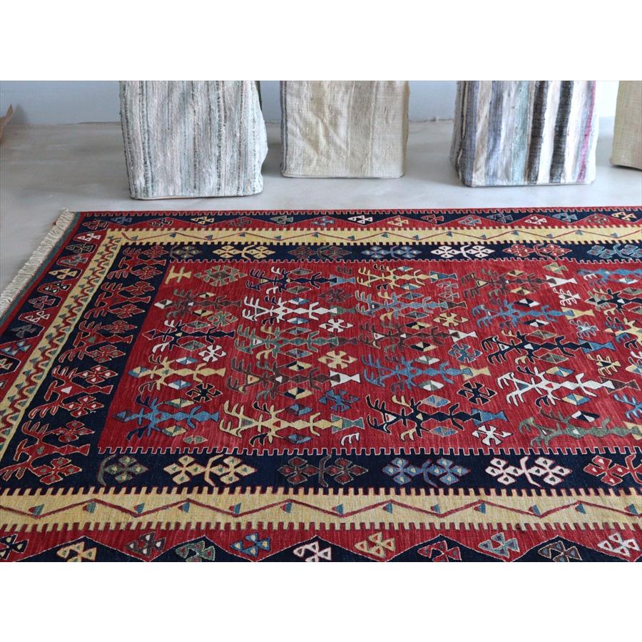 草木染キリム シャルキョイ リプロダクト 314x217cm 特大ルームサイズ |  | 03