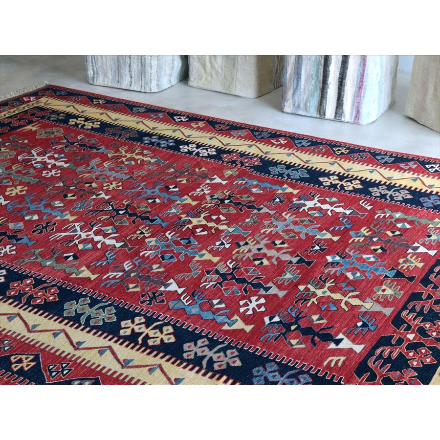 草木染キリム シャルキョイ リプロダクト 314x217cm 特大ルームサイズ |  | 07