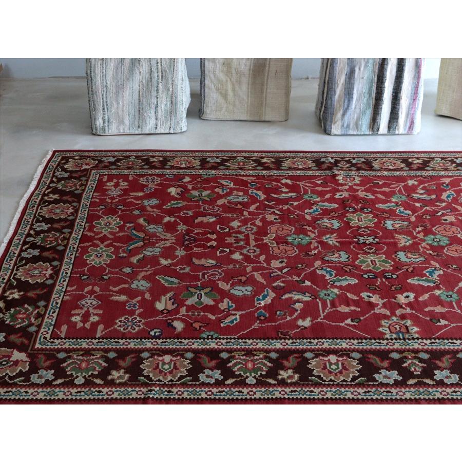 オールドキリム ブルガリア シャルキョイ 285x208cm クラシカルなフラワーデザイン |  | 03