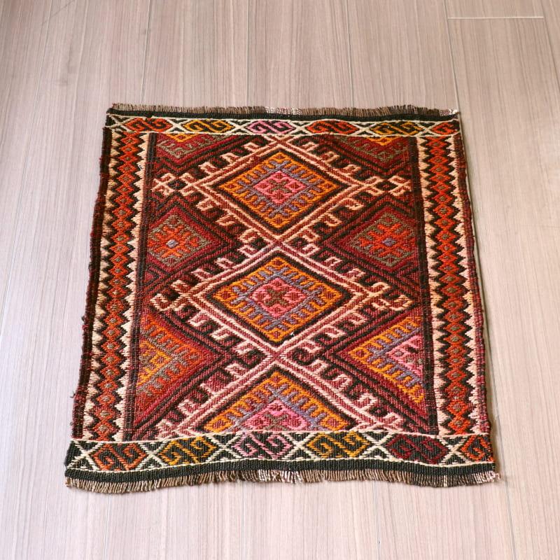 オールドキリム　小さなパネル 53x50cm カルス地方　ジジム織り | 