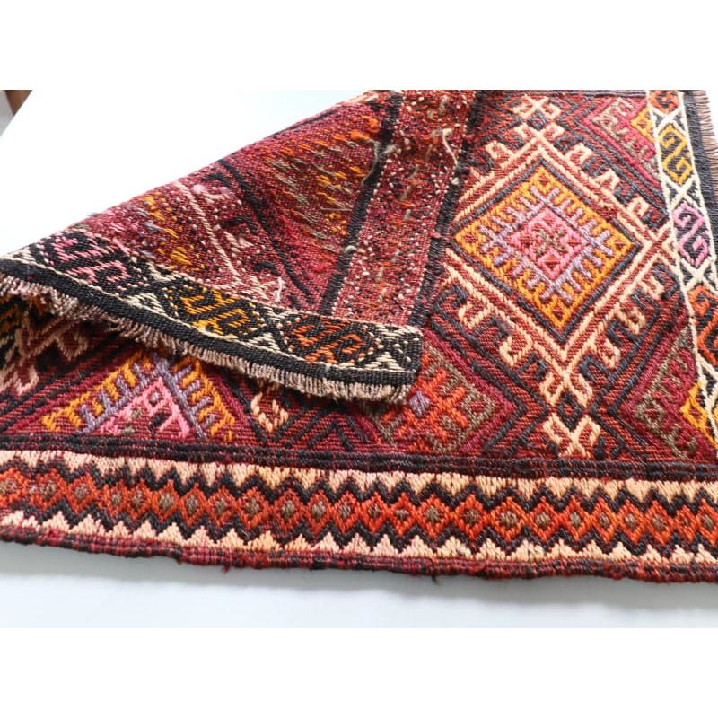 オールドキリム　小さなパネル 53x50cm カルス地方　ジジム織り |  | 04