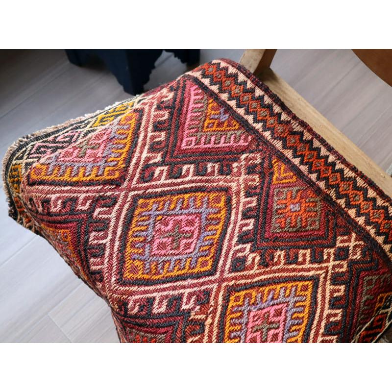 オールドキリム　小さなパネル 51x49cm カルス地方　ジジム織り |  | 03