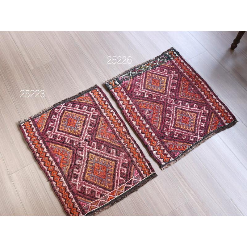 オールドキリム　小さなパネル 52x47cm カルス地方　ジジム織り |  | 05