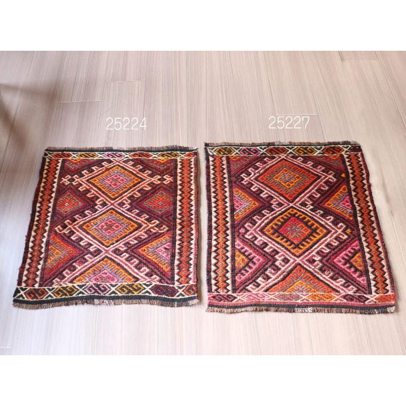 オールドキリム　小さなパネル 58x50cm カルス地方　ジジム織り |  | 05