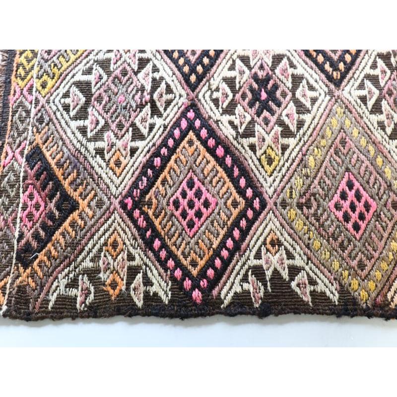 オールドキリム　小さなパネル 54x45cm カルス地方　ジジム織り |  | 04