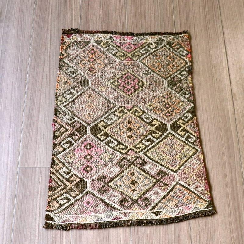 オールドキリム　小さなパネル 59x40cm カルス地方　ジジム織り | 