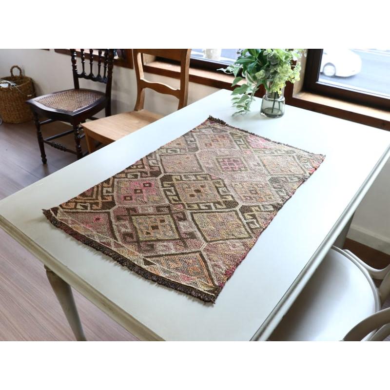 オールドキリム　小さなパネル 59x40cm カルス地方　ジジム織り |  | 01