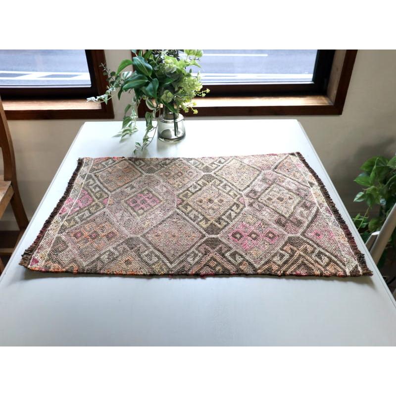 オールドキリム　小さなパネル 59x40cm カルス地方　ジジム織り |  | 03