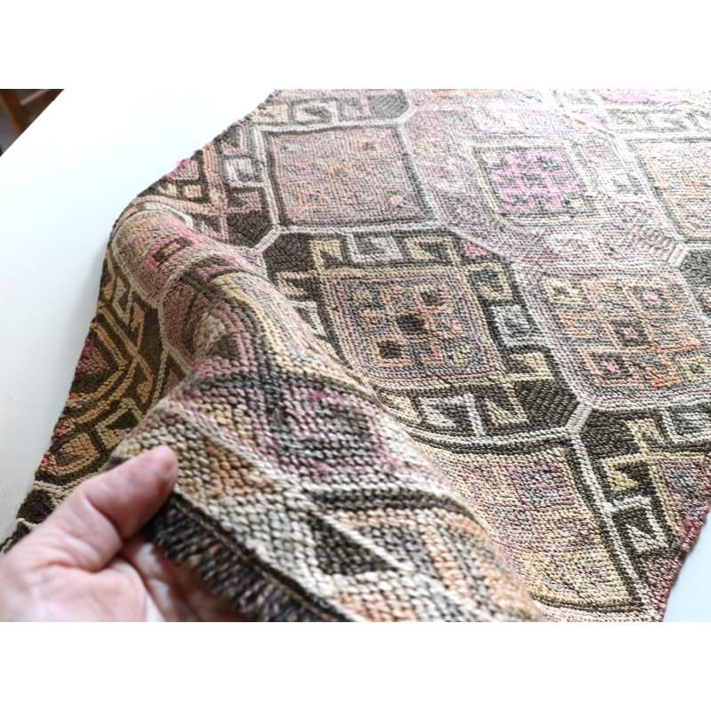 オールドキリム　小さなパネル 59x40cm カルス地方　ジジム織り |  | 04
