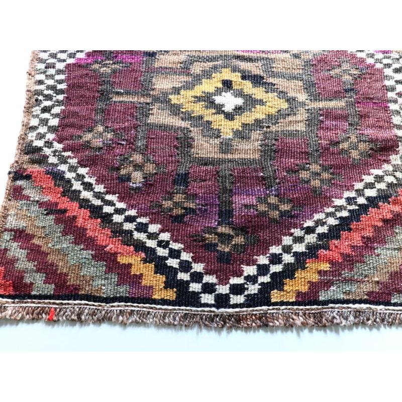 オールドキリム　小さなパネル 49x47cm カルス地方　ジジム織り |  | 03