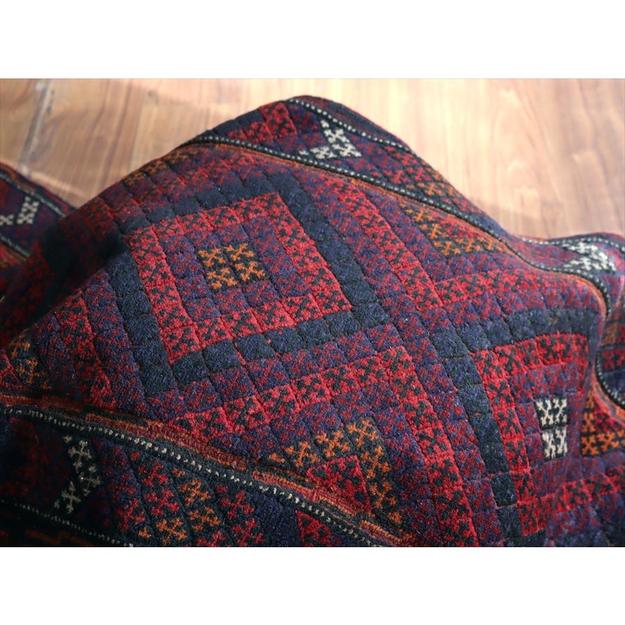 オールドキリム アフガニスタン ミシュワニ 284x61cm 幾何学模様 細長