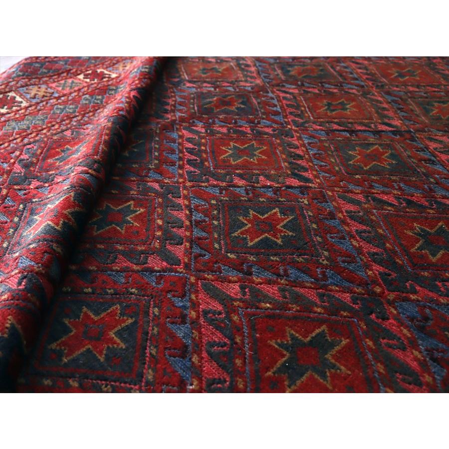 オールドキリム アフガニスタン ミシュワニ 305x209cm 連なる幾何学模様 |  | 10