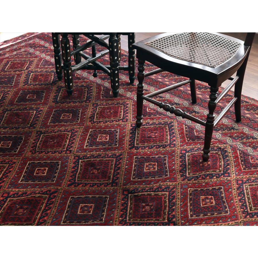 オールドキリム アフガニスタン ミシュワニ 273x202cm 連なるダイヤ |  | 05