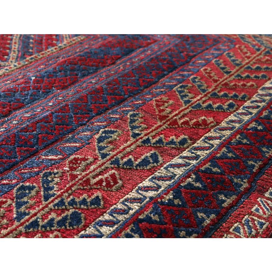 オールドキリム アフガニスタン ミシュワニ 230x207cm 連なるダイヤ |  | 10