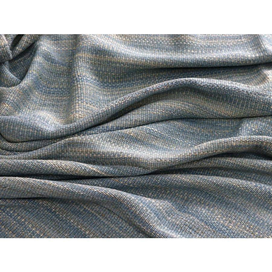 トルコの手織りキリム カルス 236x198cm ブルーグラデーション |  | 08