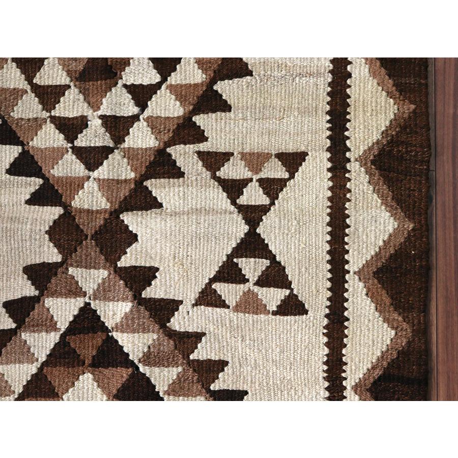 トルコの手織りキリム カルス 145x89cm メダリオンと幾何学モチーフ |  | 04