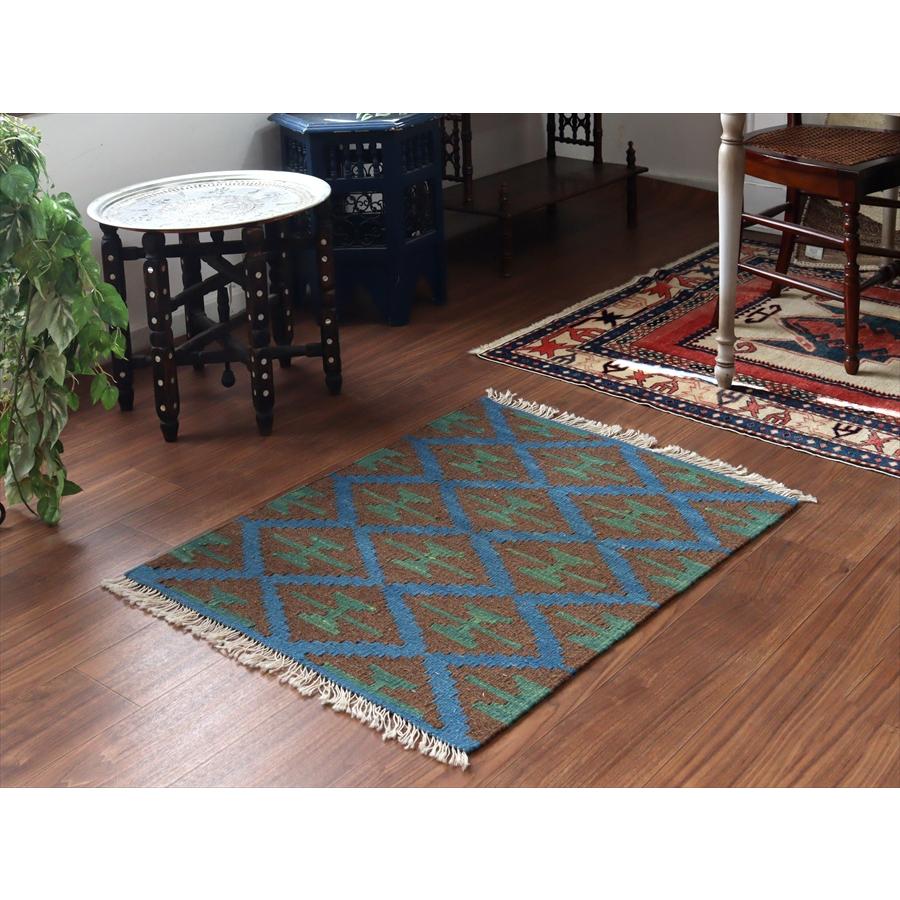 カシュカイキリム イラン 手織り 89x70cm カラフルな幾何学モチーフ |  | 01