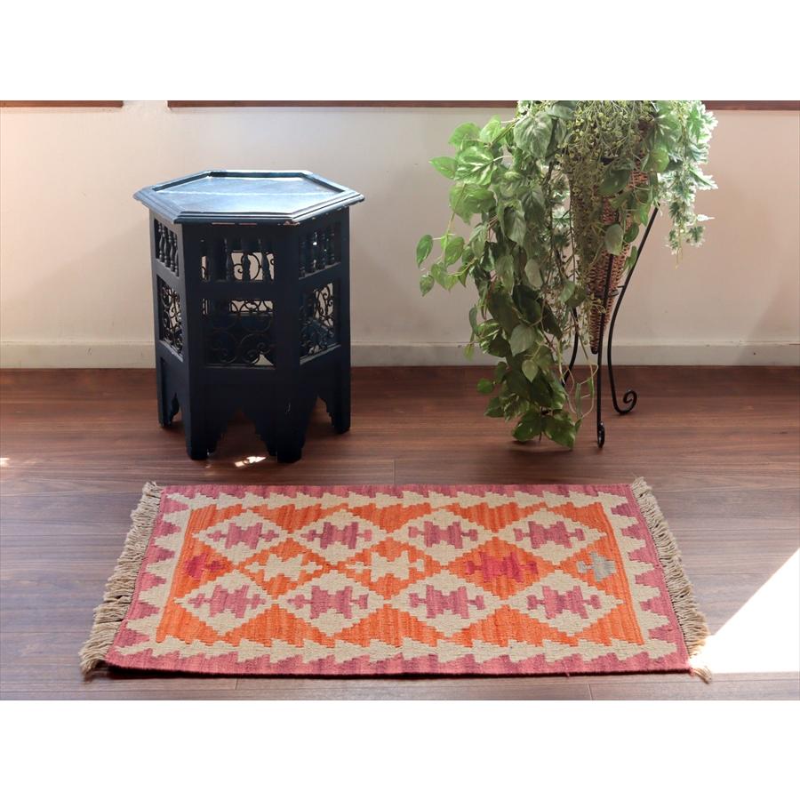 カシュカイキリム シラーズ産 87x60cm イランの手織りラグ |  | 01