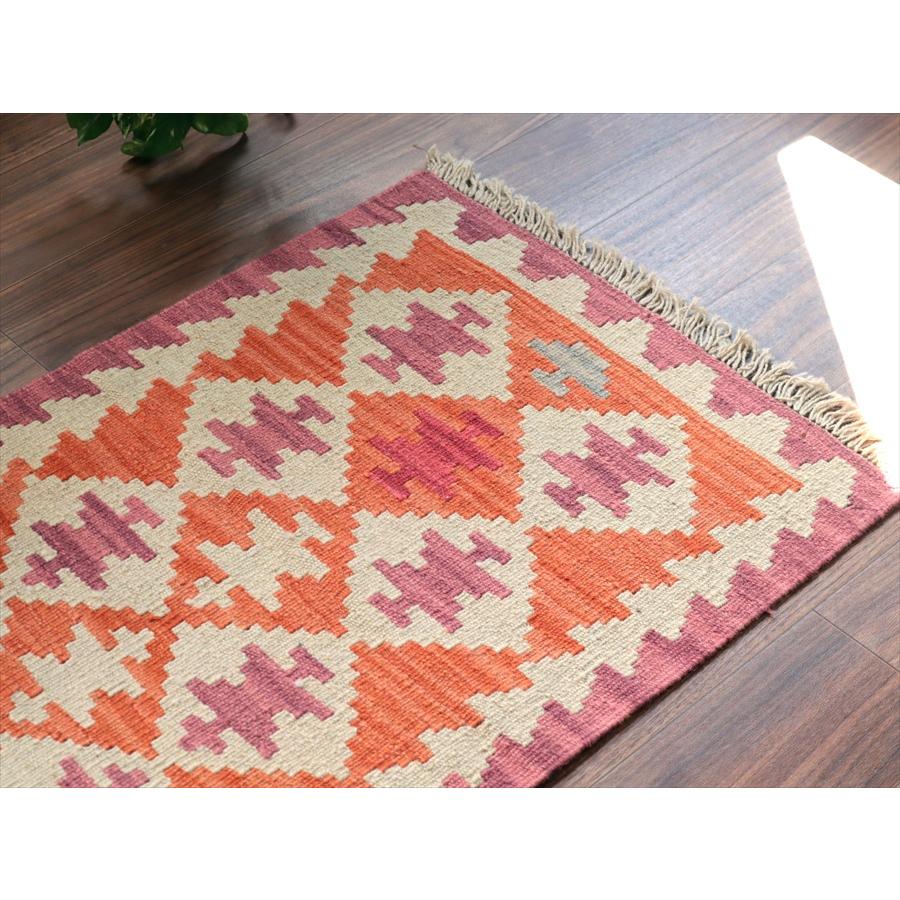 カシュカイキリム シラーズ産 87x60cm イランの手織りラグ |  | 02