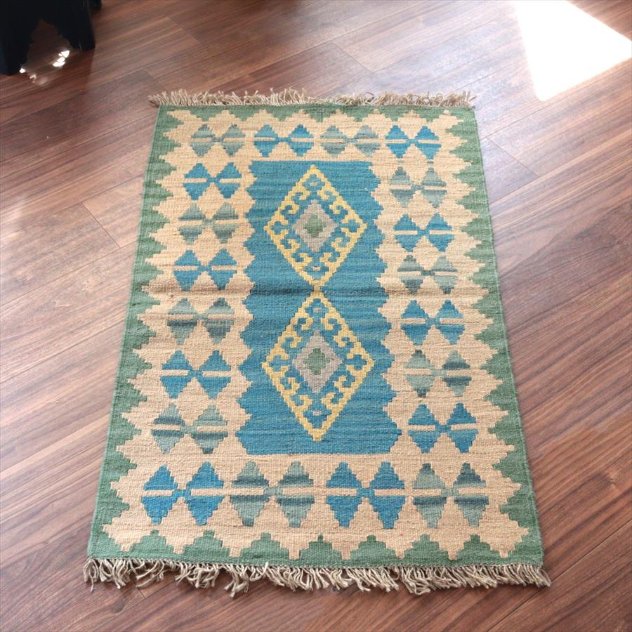 カシュカイキリム シラーズ産 104x63cm イランの手織りラグ | 