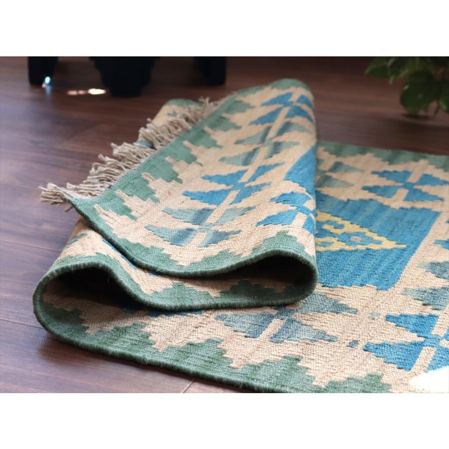 カシュカイキリム シラーズ産 104x63cm イランの手織りラグ |  | 03