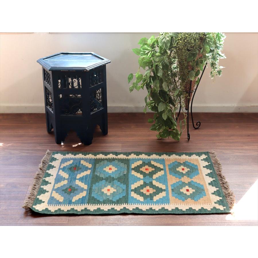 カシュカイキリム シラーズ産 91x59cm イランの手織りラグ |  | 01