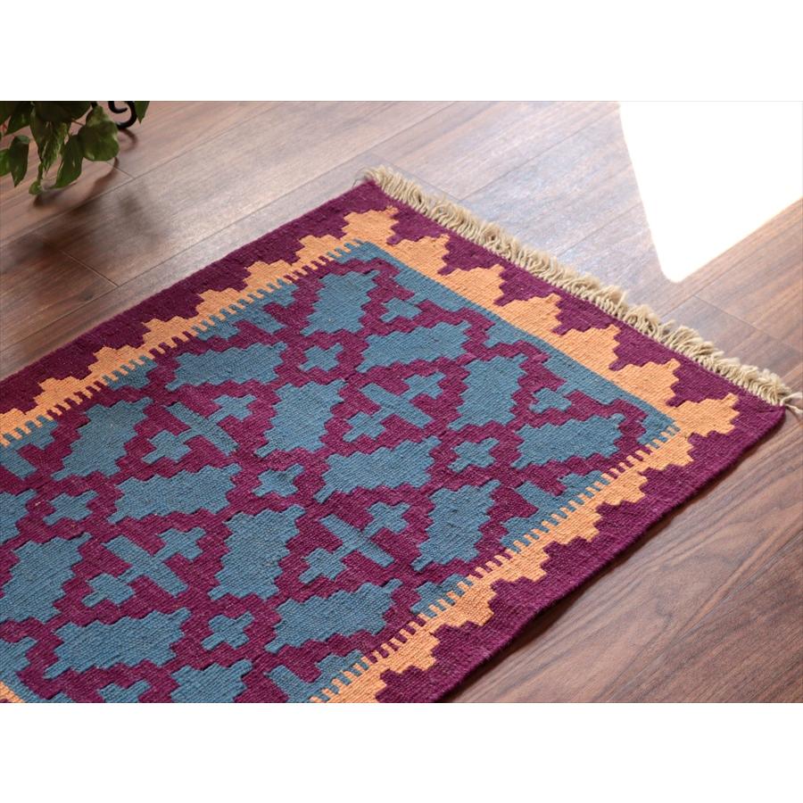 カシュカイキリム シラーズ産 85x61cm イランの手織りラグ |  | 02