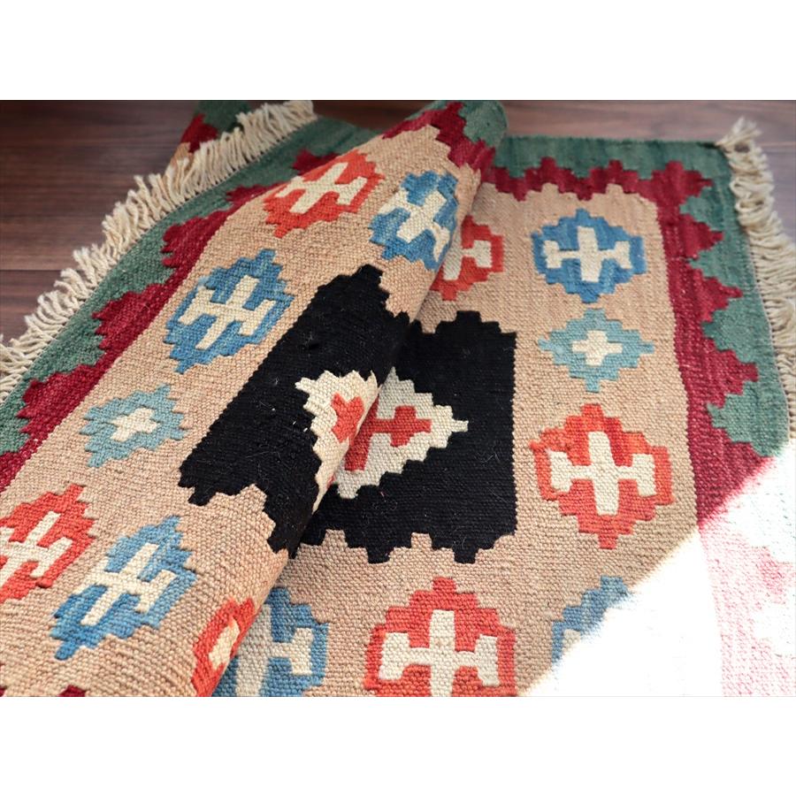 カシュカイキリム シラーズ産 86x65cm イランの手織りラグ |  | 03