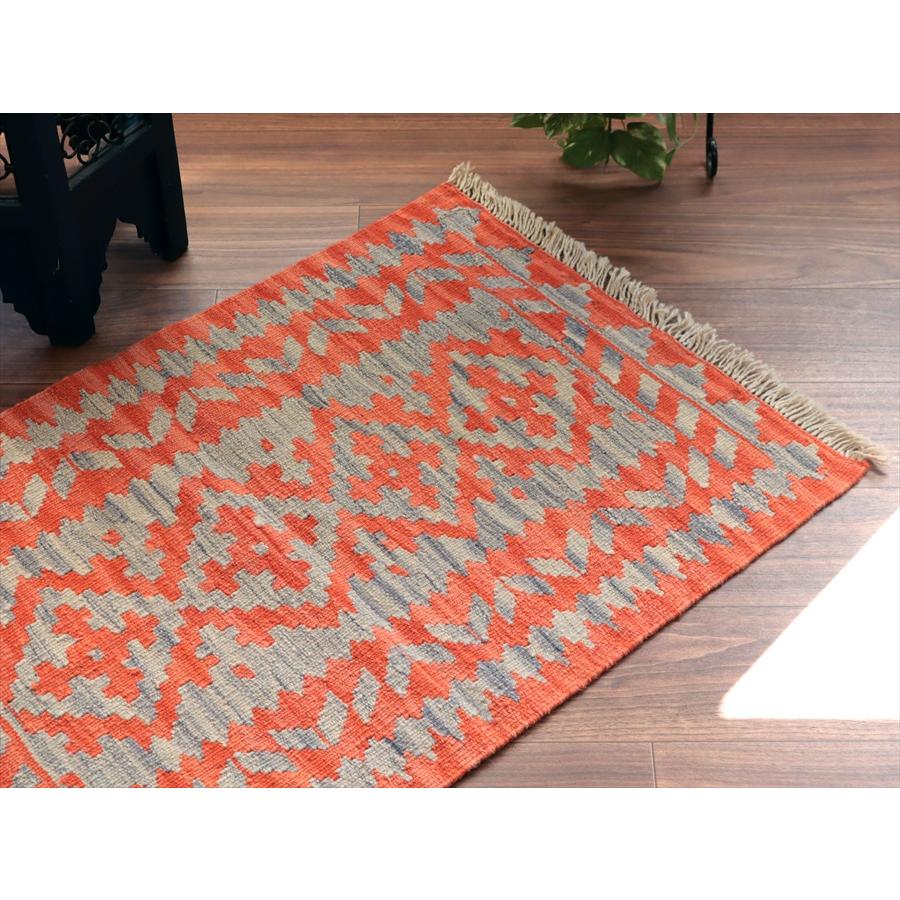 カシュカイキリム シラーズ産 92x64cm イランの手織りラグ |  | 02