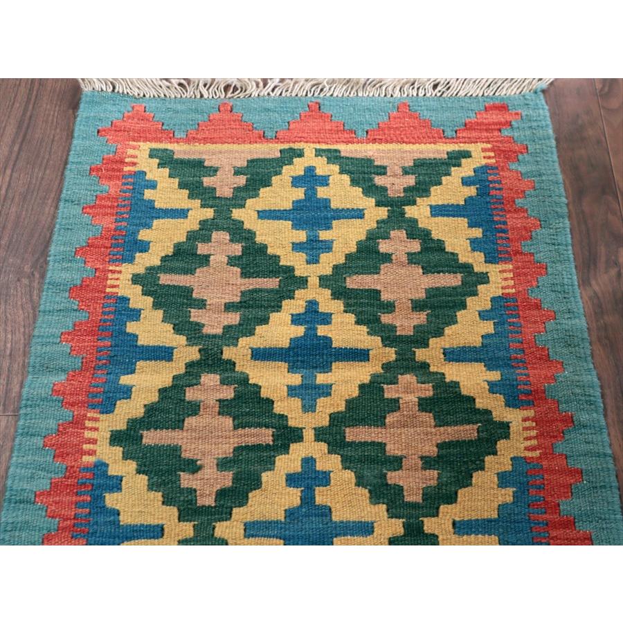 カシュカイキリム シラーズ産 88x58cm イランの手織りラグ |  | 02