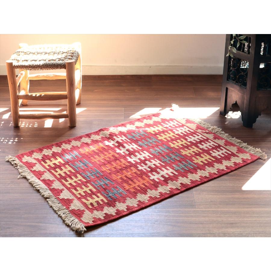 カシュカイキリム シラーズ産 87x63cm イランの手織りラグ |  | 01