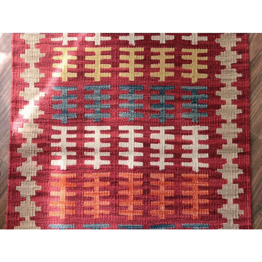 カシュカイキリム シラーズ産 87x63cm イランの手織りラグ |  | 02