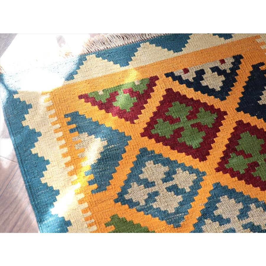 カシュカイキリム シラーズ産 87x63cm イランの手織りラグ |  | 02