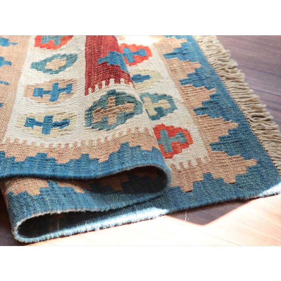 カシュカイキリム シラーズ産 87x61cm イランの手織りラグ |  | 03