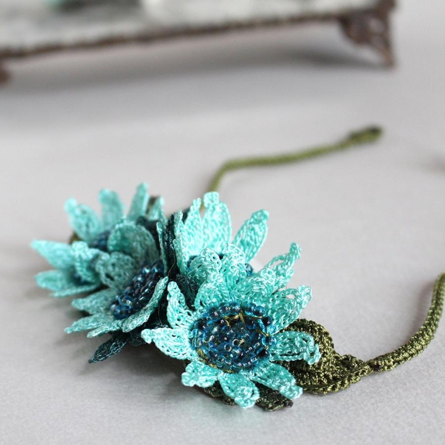 トルコのレース「オヤ」フラワーブレスレッドかぎ針編みのトゥオヤ | ブランド登録なし | 02