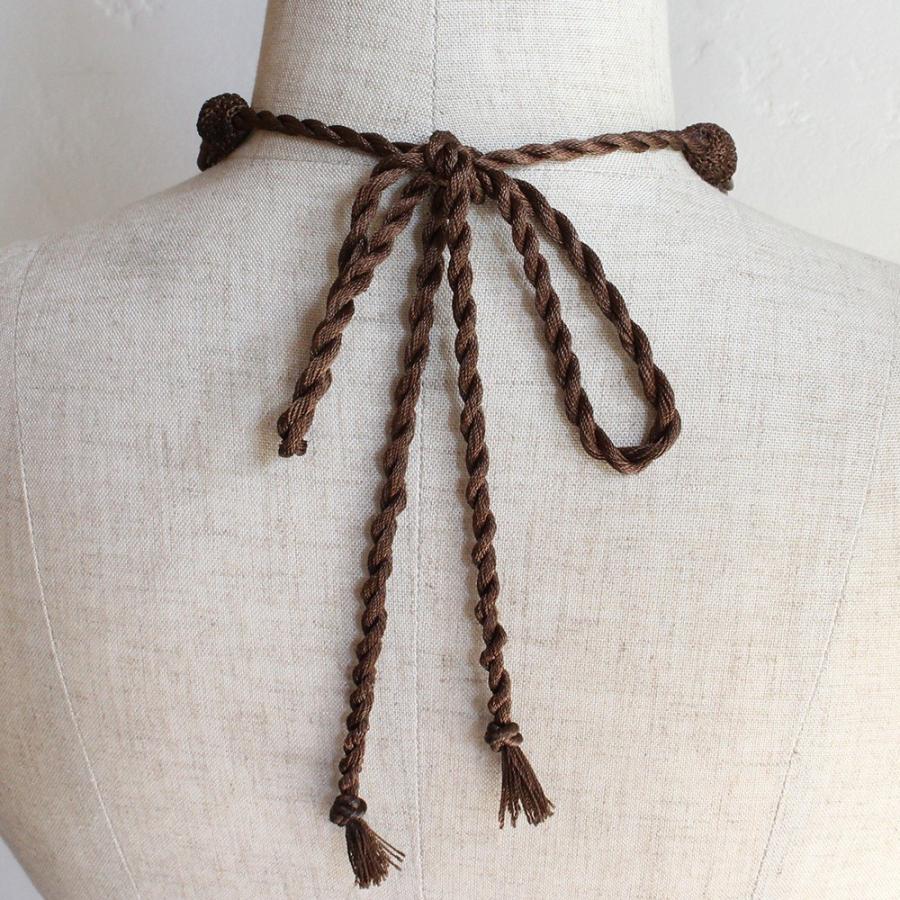 ハンドメイドレースフラワー ボタニカルネックレス大輪のガーベラ オヤモチーフ | ブランド登録なし | 03