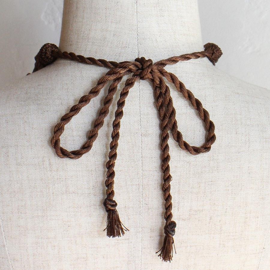 ハンドメイドレースフラワー ボタニカルネックレス大輪のガーベラ オヤモチーフ | ブランド登録なし | 03