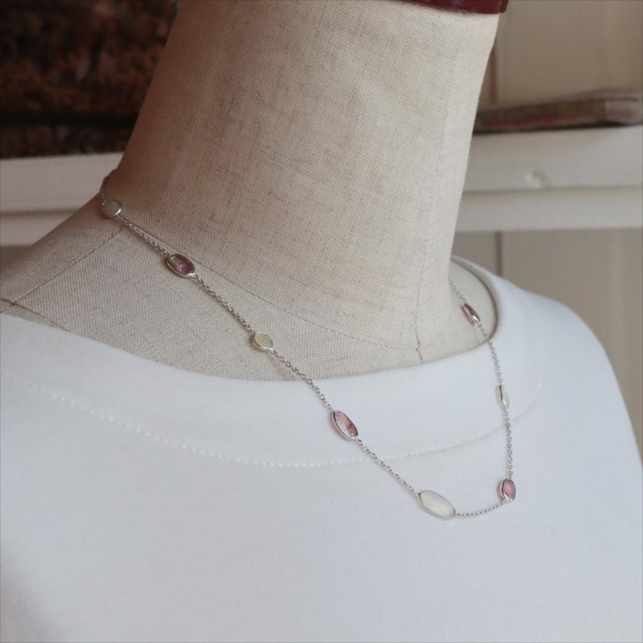 オパール トルマリン シルバーネックレス Jaipur, Jewelry INDIA | ブランド登録なし | 04