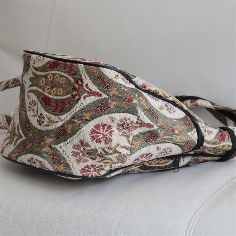 ショルダーバッグ　変形タイプ　トルコ製トレリス　ホワイト | ブランド登録なし | 02