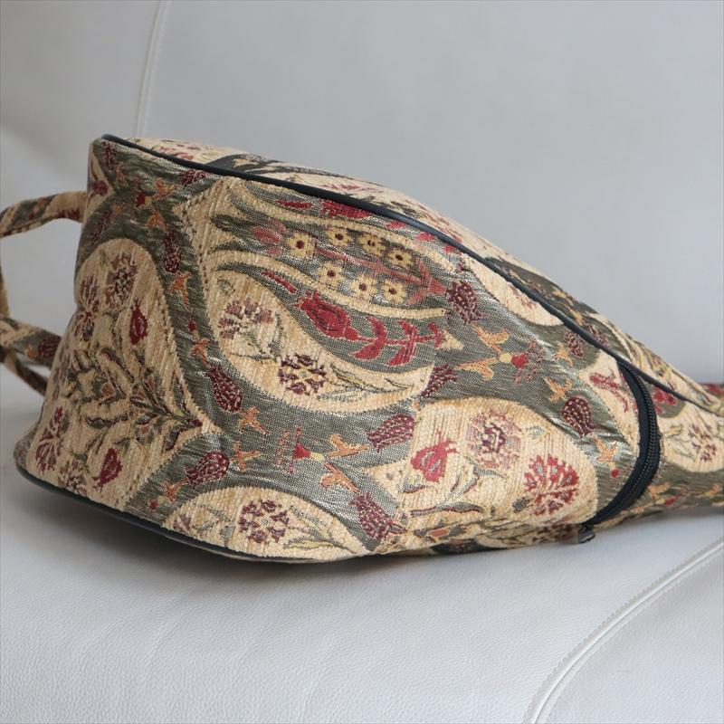 ショルダーバッグ　変形タイプ　トルコ製トレリス　アイボリー | ブランド登録なし | 02