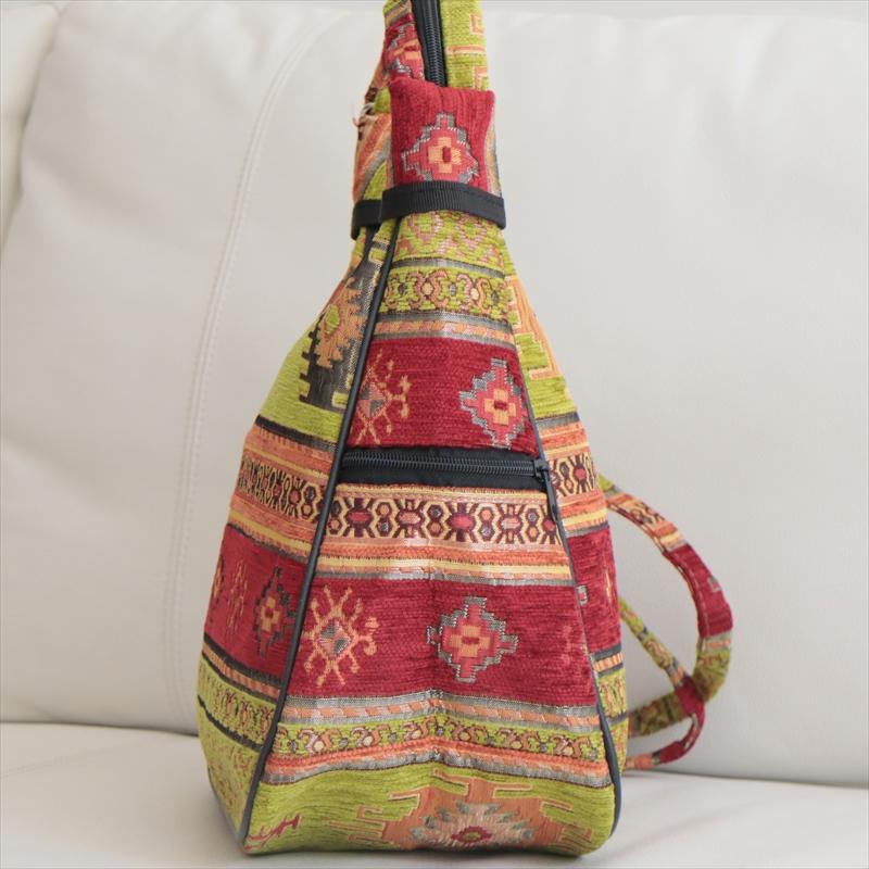 ショルダーバッグ　変形タイプ　トルコ製ベレケット　イエシルチャイ | ブランド登録なし | 01